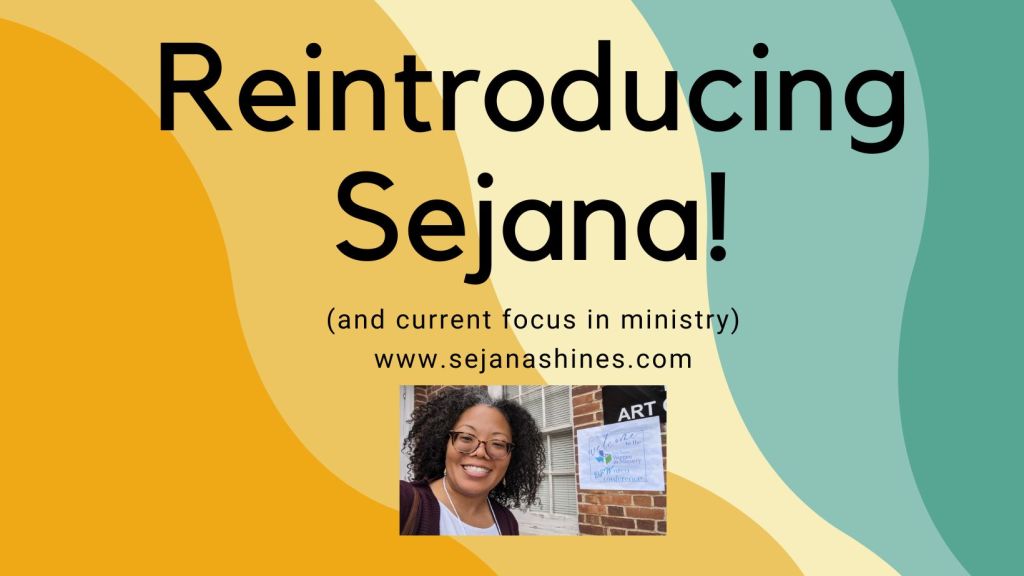 Reintroducing Sejana and current focus in ministry